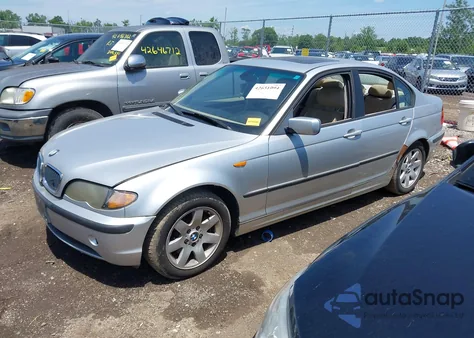 2005 BMW 325I I from USA, damaged, VIN WBAEV33485KW17615